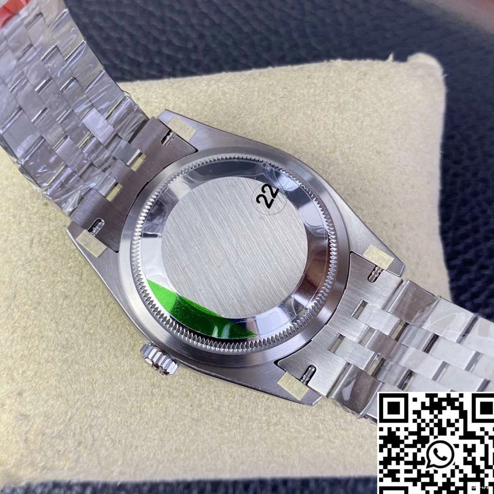 Factory Motif Clean Diamond Rolex 36MM Datejust Steel Hourmarker M126234 Green Stainless Dial 1221